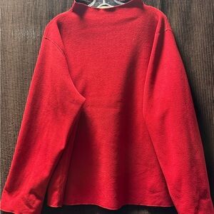 Lord & Taylor Scarlet Knit Top